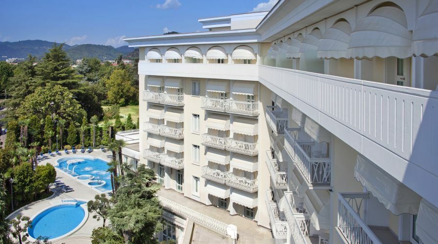 Hotel Due Torri Abano Terme Exterior photo
